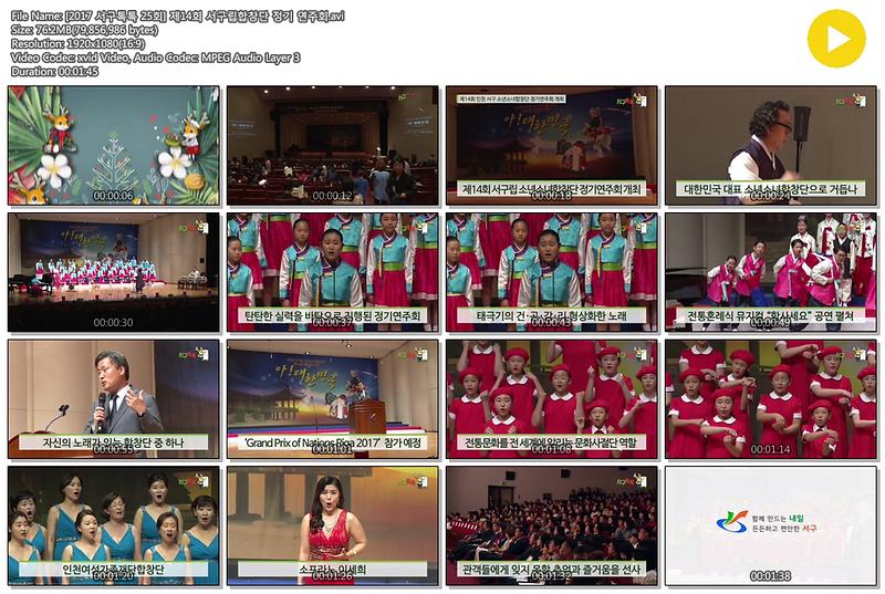 [2017 서구톡톡 25회] 제14회 서구립 소년소녀합창단 정기연주회 사진